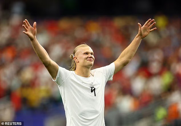 Erling Haaland a saisi son moment pour envoyer à la