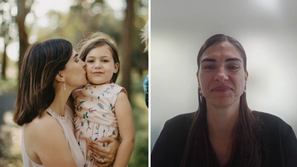 Esta madre de Dubbo tenía miedo de tener otro bebé.