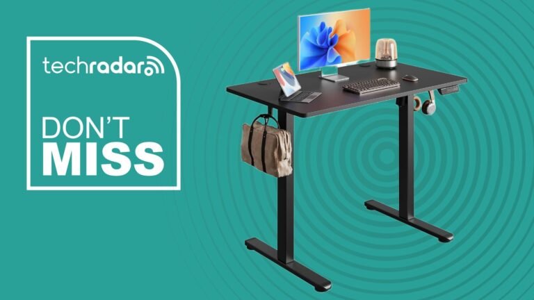 Esta oferta de escritorio de pie de $ 67 es