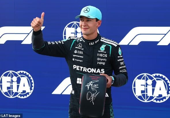 George Russell renforce ses espoirs de titre avec une pole