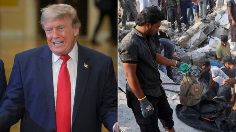 Guerra en Oriente Medio: Trump echa la culpa del ataque