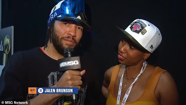 Jalen Brunson répond à la controverse Nicks de Taylor Swift