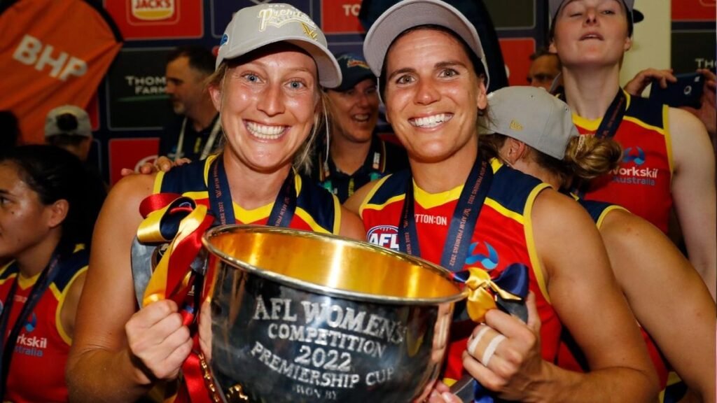La carrera en la AFLW del triple héroe del primer