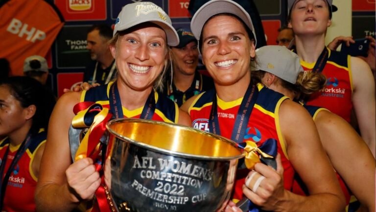 La carrera en la AFLW del triple héroe del primer