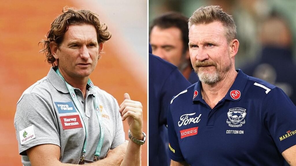 La disputa entre James Hird y Nathan Buckley se ha
