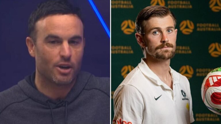 La estrella de los Socceroos, Conor Metcalf, ataca a los