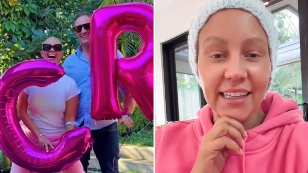 La estrella del Canal 7 Lynette Bolton, esposa del campeón