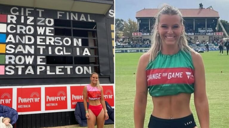 La familia de la finalista de Stawell Gift, Gemma Stapleton,