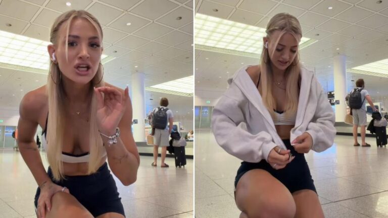 La influencer alemana del fitness Edda Elisa afirma que Lufthansa