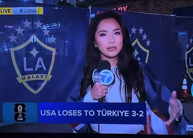 La journaliste américaine de la Coupe du monde devient virale
