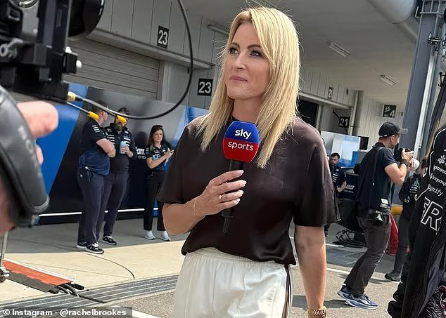 La journaliste de Sky Sports, Rachel Brooks, a pris sa