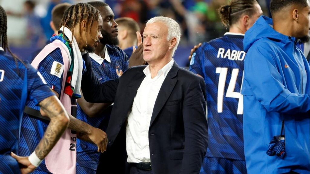 La leyenda de la Copa del Mundo Didier Deschamps se