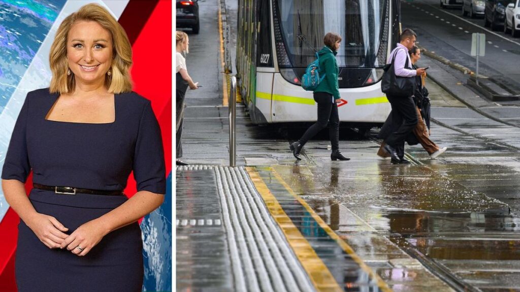 La lluvia cae en el este de Australia ya que