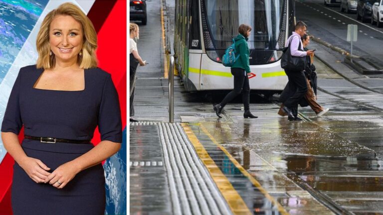 La lluvia cae en el este de Australia ya que