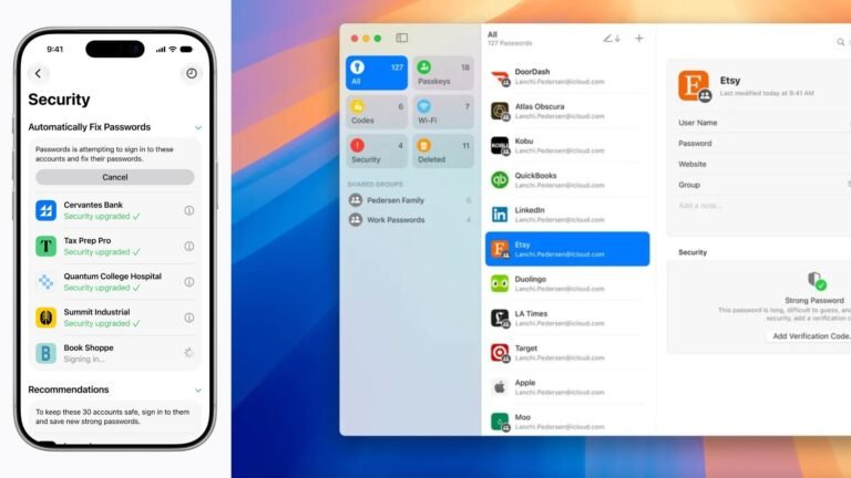 La nueva aplicación Contraseña de iOS 27 puede cambiar automáticamente