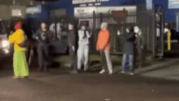 La policía está revisando el video de un oficial golpeando