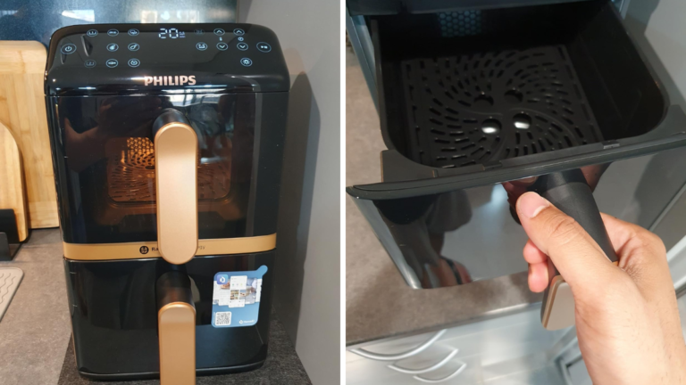 La popular freidora de aire Philips con su elegante diseño