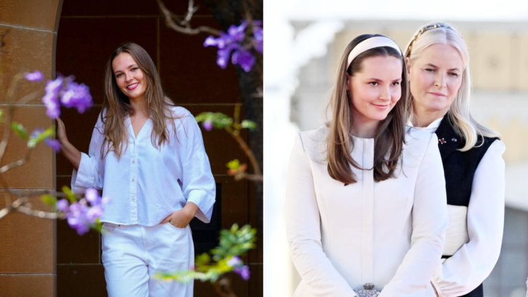 La princesa noruega Ingrid Alexandra regresa a casa desde Australia