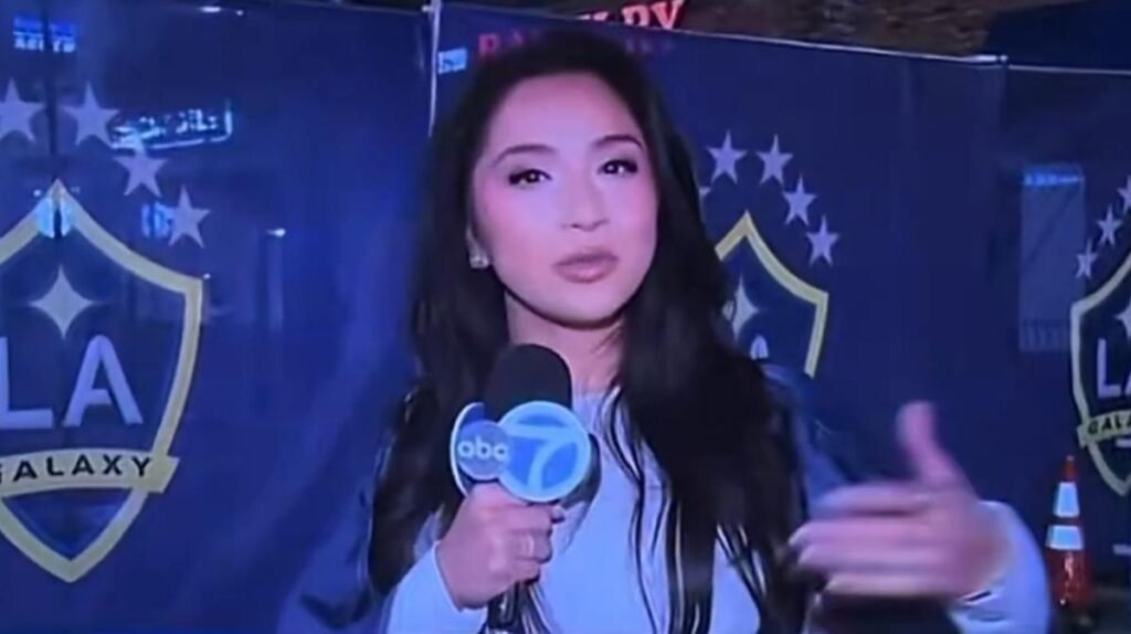 La reportera del Mundial Abigail Vélez tuvo que disculparse con