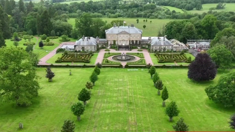 La restauración real en Dumfries House de Escocia revela planes