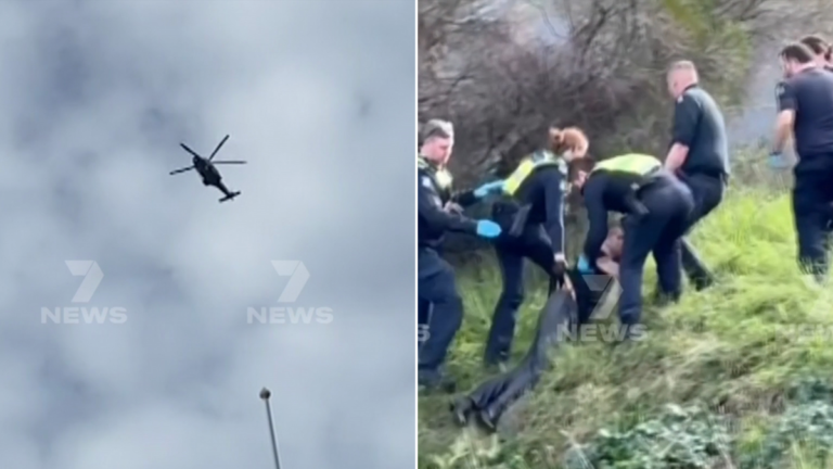 La salvaje huida de un hombre de Melbourne termina con