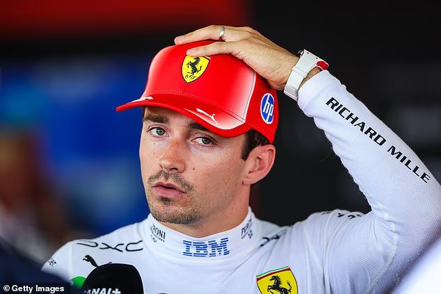La star de F1 Charles Leclerc tombe ENCORE : le coéquipier