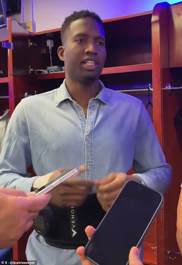 La star de la MLB contrainte de quitter le match