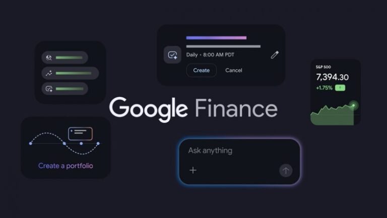 L'application Google Finance pour Android fait ses débuts avec AI