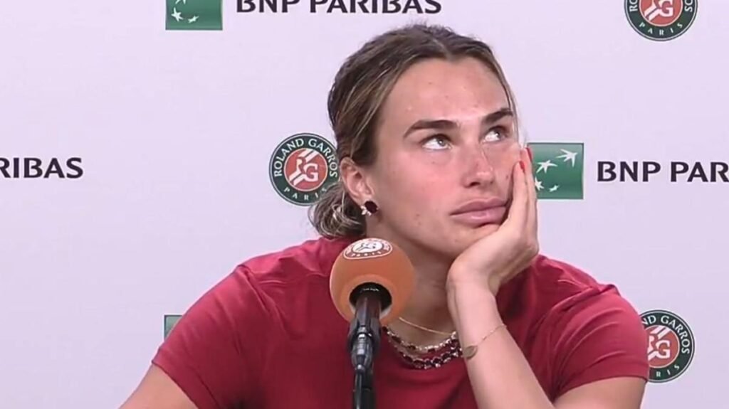 Las esperanzas de Aryana Sabalenka en el Abierto de Francia