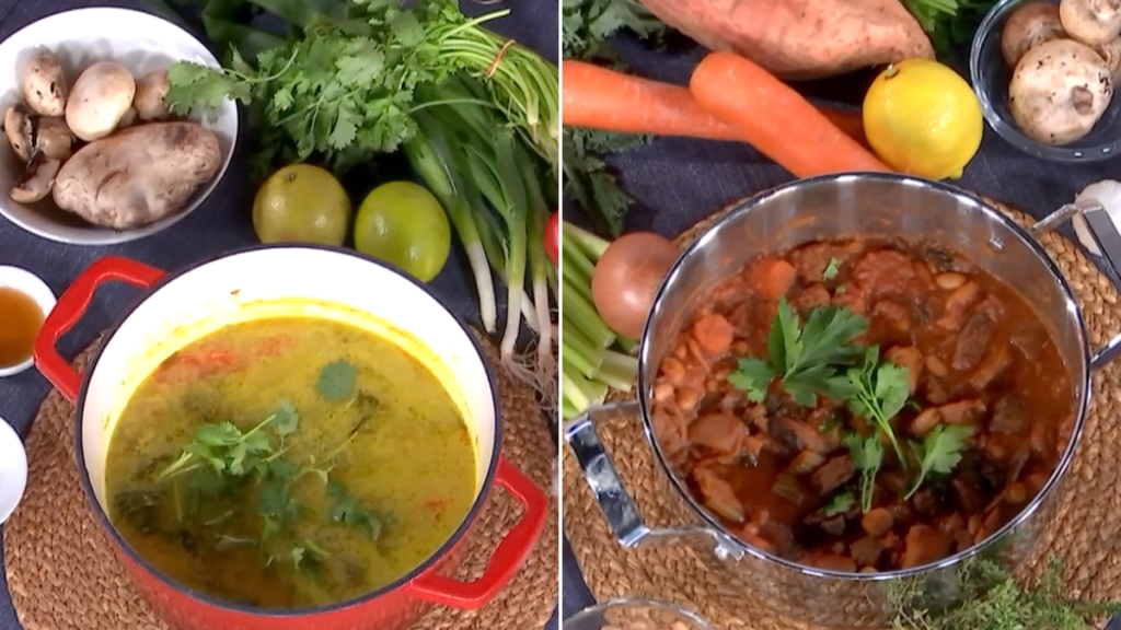 Las saludables sopas de invierno y los guisos llenos de