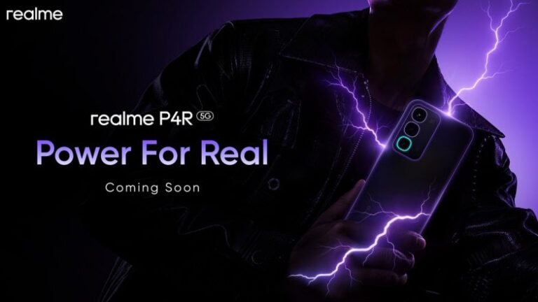 Le lancement de Realme P4R India dévoilé sur Flipkart : fonctionnalités