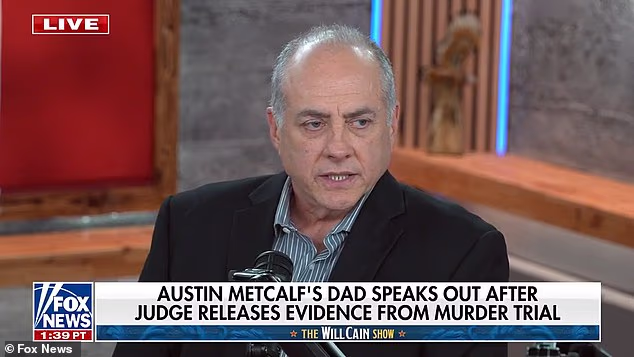 Le père d'Austin Metcalf s'en prend aux parents lâches de