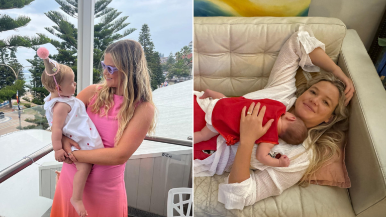 Leah Stewart, víctima del ataque del tiburón Coogee, corre un