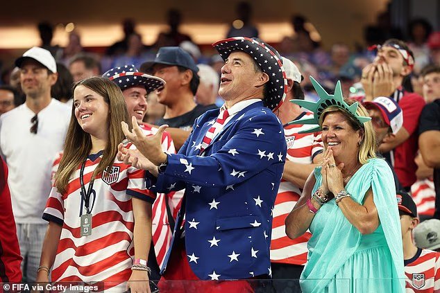 Les supporters américains de la Coupe du monde se sont