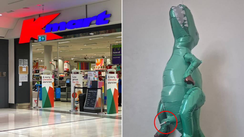 Los compradores de Kmart cosen detalles con clasificación X en