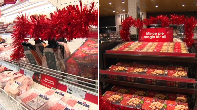 Los compradores se sorprendieron cuando los jamones navideños llegaron a