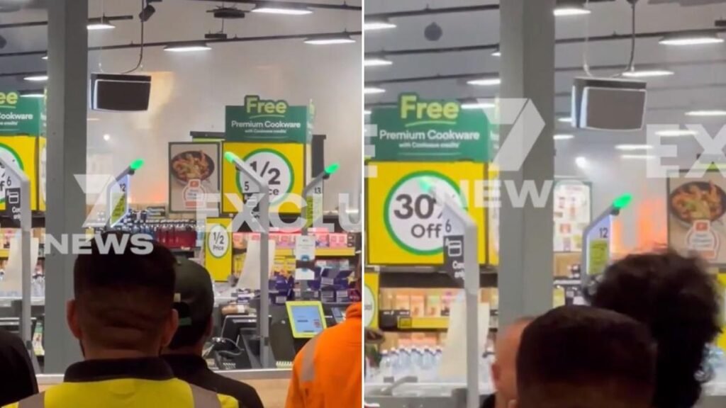 Los compradores se sorprendieron después de que una mujer supuestamente