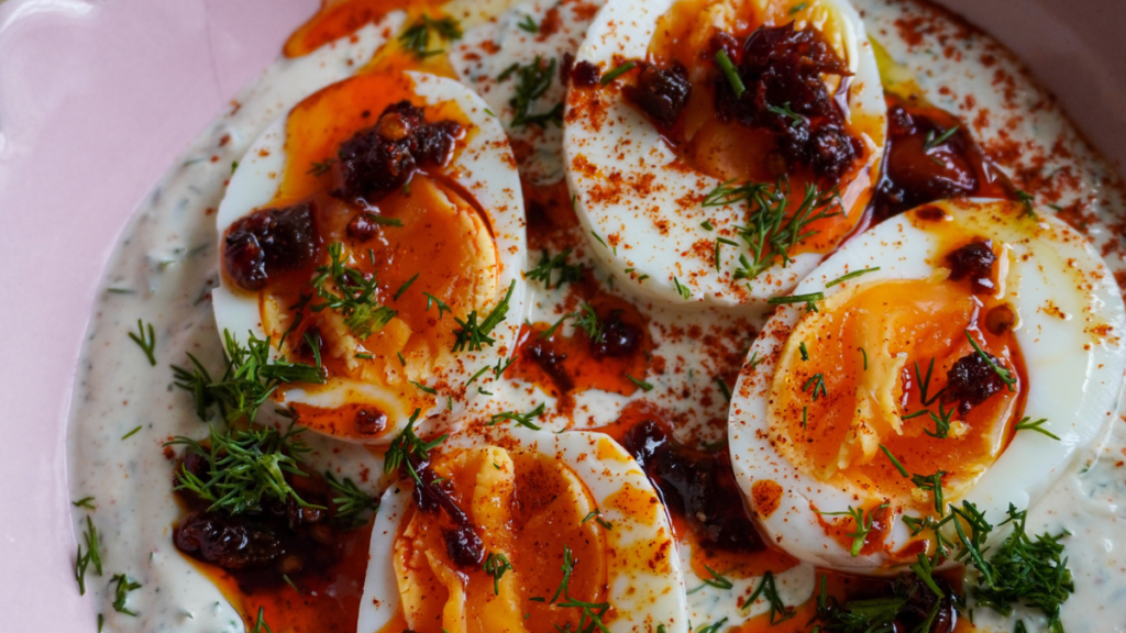 Los huevos de pavo llenos de proteínas de Malissa Fedele