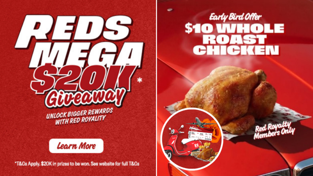Los miembros de Red Royalty pueden ganar miles de premios