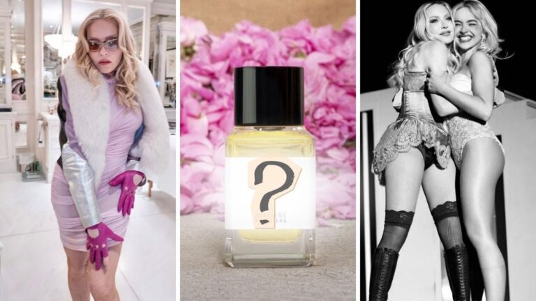 Madonna reveló recientemente un perfume de rosas de $79 con