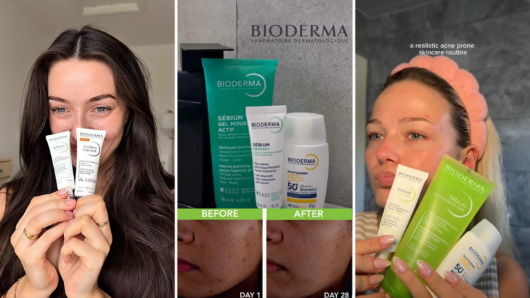 Marca viral francesa de cuidado de la piel dermatológica que