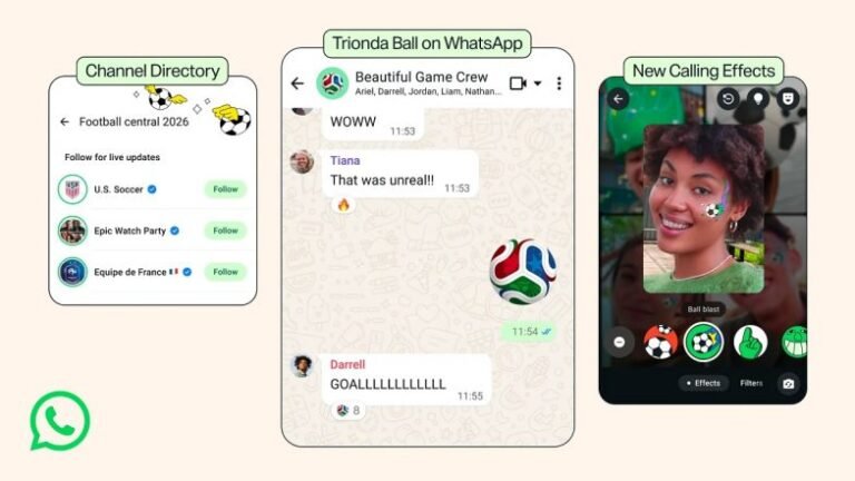 Mise à jour des Emoji de football WhatsApp : la plate-forme