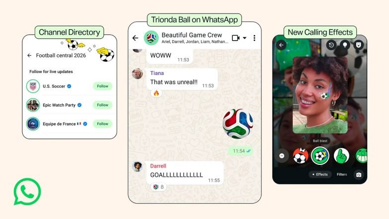 Mise à jour des Emoji de football WhatsApp : la plate-forme