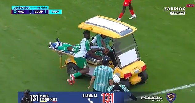 Moment absurde, un chariot médical entre en collision avec un
