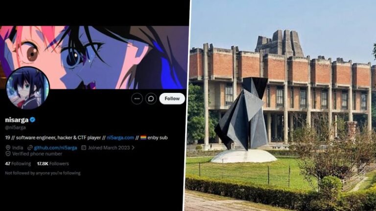 Nisarga Adhikary rejoint l'IIT Kanpur : un jeune qui a dénoncé
