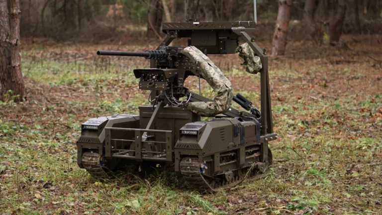'No 300, casi': un solitario robot ucraniano ocupó posiciones clave