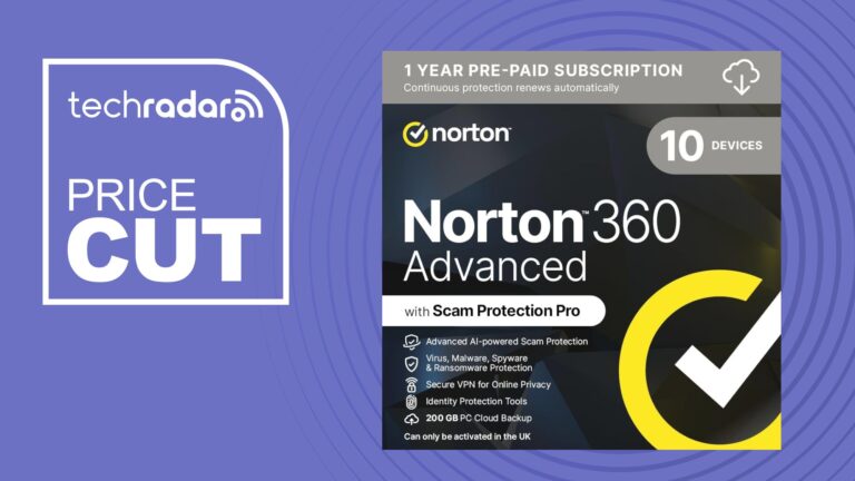 Norton 360 Advanced obtiene un 77 % de descuento, hasta £2,92/mes:
