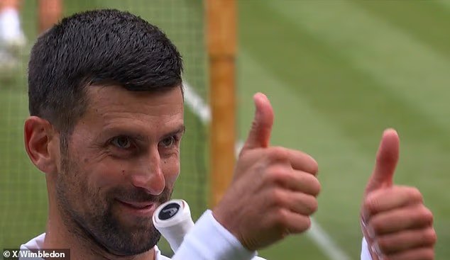 Novak Djokovic est devenu viral pour sa réaction touchante lorsque