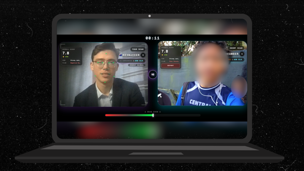 Omoggle: el sitio web califica los rostros de las personas