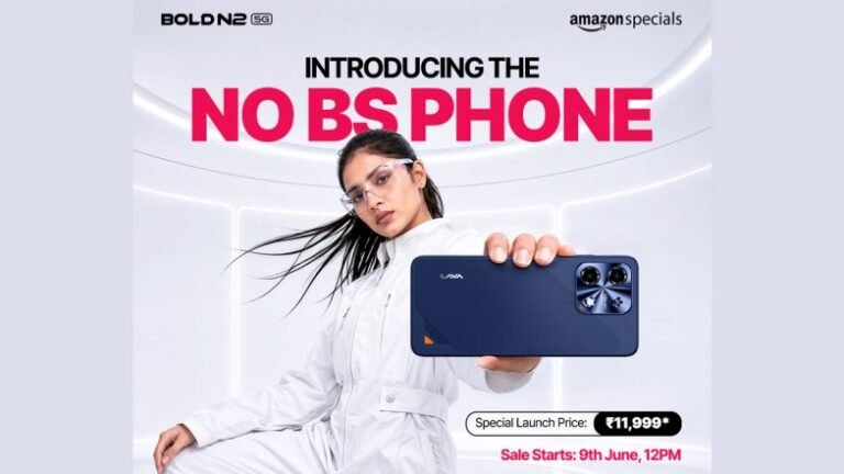 Prix ​​​​Lava Bold N2 5G en Inde, caractéristiques et spécifications